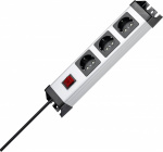 Kopp 226020017 Steckdosenleiste mit Schalter 3fach