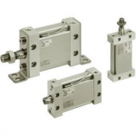 MDUB63TF-25DMZ SMC M(D)U Plate Cylinder, Double Acting, Single Rod w/Auto Switch Mounting Groove