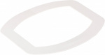 ISM20811P Aufputz-Blende   Polarweiss