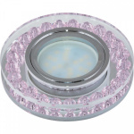 Светильник DLS-P102 "Peonia" GU5.3 CHROME/PINK Fametto 09986