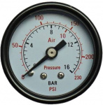 Aerotec Manometer 9415451  Anschluss (Manometer):