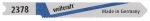 2 Stichsaegeblaetter Wolfcraft 2378000 Bleche, NE-Me