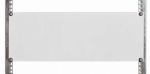 DBO14803 Schrack Technik Blindplatte Stahl, 19", 3HE, RAL7035