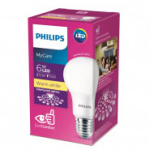 Лампа светодиодная Philips LED Bulb 6W E27 3000K 230V 1CT/12