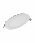 Светильник светодиодный Downlight SLIM ROUND тонкий ДВО 9Вт 4000К 600Лм IP20 ECO CLASS бел. LEDVANCE OSRAM 4058075154353