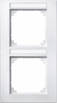 Merten  Rahmen Abdeckung System M Polarweiss 476219
