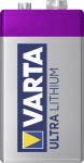 Varta Lithium Ultra 6LR61 9 V Block-Batterie Lithi