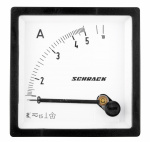 MGF57005A Schrack Technik Amperemeter, 72x72mm, 5A AC Direktmessung