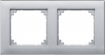 Merten  Rahmen Abdeckung System M Aluminium 488260