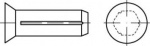 TOOLCRAFT  TO-5386230 Senkkerbnaegel  (d x L) 6 mm