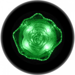 Ночник LED УЛ-4А Роза 0.4Вт 220В зелен. ULTRA LIGHT 000000000941