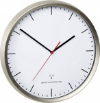 TFA 60.3521.02 Funk Wanduhr 30.5 cm x 4.8 cm Edels