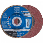 POLIFAN-Faecherscheibe PFF 125 A 60 SG STEELOX Pfer