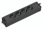 Bachmann 336.626 Steckdosenleiste ohne Schalter 5f