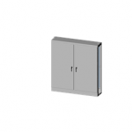 SCE-MOD847718G Saginaw 2DR MOD Enclosure / ANSI-61 gray powder coating inside and out. Panels are powder coated white.