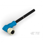 T4161410005-005 TE Connectivity M12  Cable Assembly Single Ended Female Right Angle / 5000 mm PVC Cable, 5 wire / Shielded