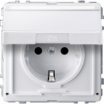 Merten   Steckdose Aquadesign Polarweiss MEG2312-72
