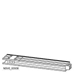 Siemens BVP:261491 Schienenkasten  Aluminium Licht