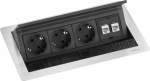EVOline 15937000200 Einbau-Steckdosenleiste 3fach
