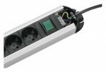 Bachmann 330.073 Steckdosenleiste mit Schalter  Al