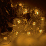 Гирлянда "LED Galaxy Bulb String" 10м 6х30LED жел. IP65 влагостойкая провод черн. каучук Neon-Night 331-321