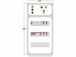 Щит управления электрообогревом HR 5х1700 3хD330 (с терморег. и датч. темп.) ПСО DEVIbox DBR147