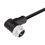 1292130300 Weidmueller Sensor-actuator Cable (assembled) / Sensor-actuator Cable (assembled), One end without connector, 7/8", No. of poles: 4, Cable length: 3 m, pin, 90°