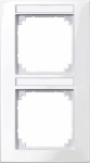 Merten  Rahmen Abdeckung System M Polarweiss 513219