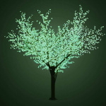 Дерево светодиодное "Сакура" 3.6м диаметр кроны 3м зел. IP54 понижающий трансформатор Neon-Night 531-234