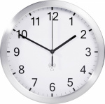 TFA 98.1091.02 Funk Wanduhr 25 cm x 4 cm Aluminium