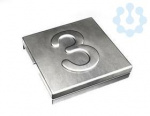 Маркировка для каб. стяжки нерж. сталь "3" (уп.100шт) ABB 7TCG009470R0067