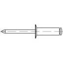 TOOLCRAFT 1070272 Offene Blindniete (d x L) 5 mm x