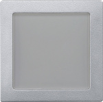Merten   Abdeckung System M Aluminium 587060