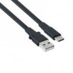 Кабель RIVAPOWER 6002 BK12 кабель Type C 2.0 - USB 1.2м черный