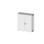 SCE-T181606LG Saginaw 2DR IMS Enclosure / Powder coated RAL 7035 gray inside and out.