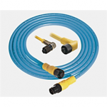 889D-F5BCDE-2 Allen-Bradley Patchcord: DC Micro (M12) / PVC Cable / 22AWG / 5-Pin / Unshielded / Female: Straight, Male: R. Angle / Black / IEC Color CodedNo Connector / 2 m (6.56 ft)