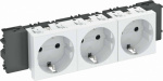 Geraeteeinsatz Steckdose (B x H x T) 176 x 45 x 42