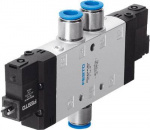 FESTO Magnetventil 163843 CPE24-M3H-5J-QS-10  QS-1