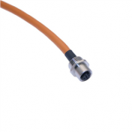 FFDC-4FR-PG9-2M-SS Mencom PVC Cable - 18 AWG - 300 V - 4A / 4 Poles Female Straight Front Mount Receptacle 2 m