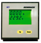 MGF37000 Schrack Technik Netzanalysator MF7, 72x72mm