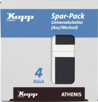 Kopp  Einsatz Ausschalter, Wechselschalter ATHENIS