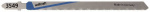 2 Stichsaegeblaetter Wolfcraft 3549000 Stahlbleche,