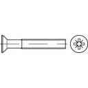 TOOLCRAFT  TO-5376207 Senkschrauben M2 6 mm Kreuzs