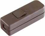 interBaer 8006-009.01 Schnurschalter  Braun 1 x Aus