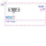 PCD7.F7400 Saia Burgess Controls CAN communication module