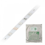 Лента светодиодная гибкая ULS-Q211 5050-30LED/m-10mm-IP20-DC12V-7.2W/m-5M-RGB на самоклеящейся основе IP20 угол излучения 120град. мультиколор 7.2Вт/м (уп.5м) Volpe 11000