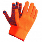 Перчатки защитные зимние акриловые с ПВХ покрытием