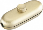 interBaer  Schnurschalter  Gold 1 x Aus/Ein 2 A   1