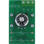 UG3 ATR Potentiometer Unit  10-turns with nonius scale Resistor Wire 5k?/2W