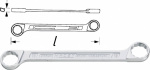 Hazet  610N-21X23 Doppel-Ringschluessel  21 - 23 mm